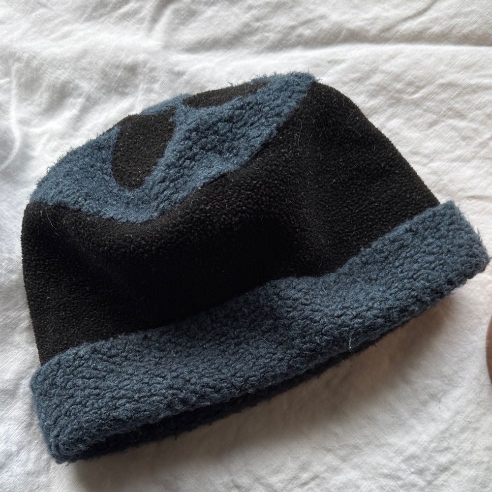 Bwear Blue and Black Floral Hat